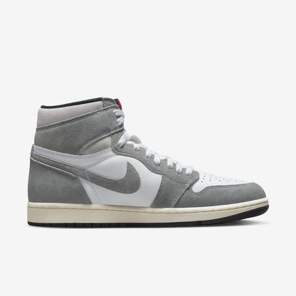 Air Jordan 1 Retro High OG 'Washed Black' (2023) [DZ5485-051] Athletic Basketball Sports Sneakers in Black / Fire Red - White for Unisex Adult Mens - AVBL MRKT (4)