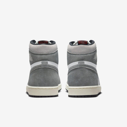 Air Jordan 1 Retro High OG 'Washed Black' (2023) [DZ5485-051] Athletic Basketball Sports Sneakers in Black / Fire Red - White for Unisex Adult Mens - AVBL MRKT (6)