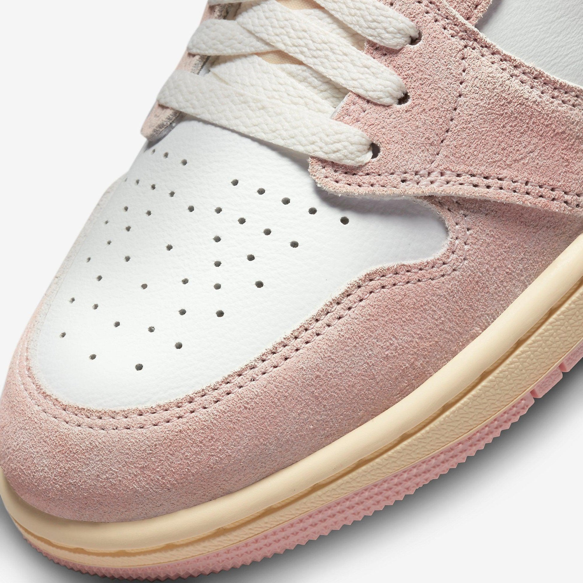 Air Jordan 1 Retro High OG 'Washed Pink' (2023) (Womens) [FD2596-600] Athletic Basketball Sports Sneakers in Atmosphere / White - Muslin - Sail for Unisex Adult Female Ladies Girls WMNS - AVBL MRKT (7)