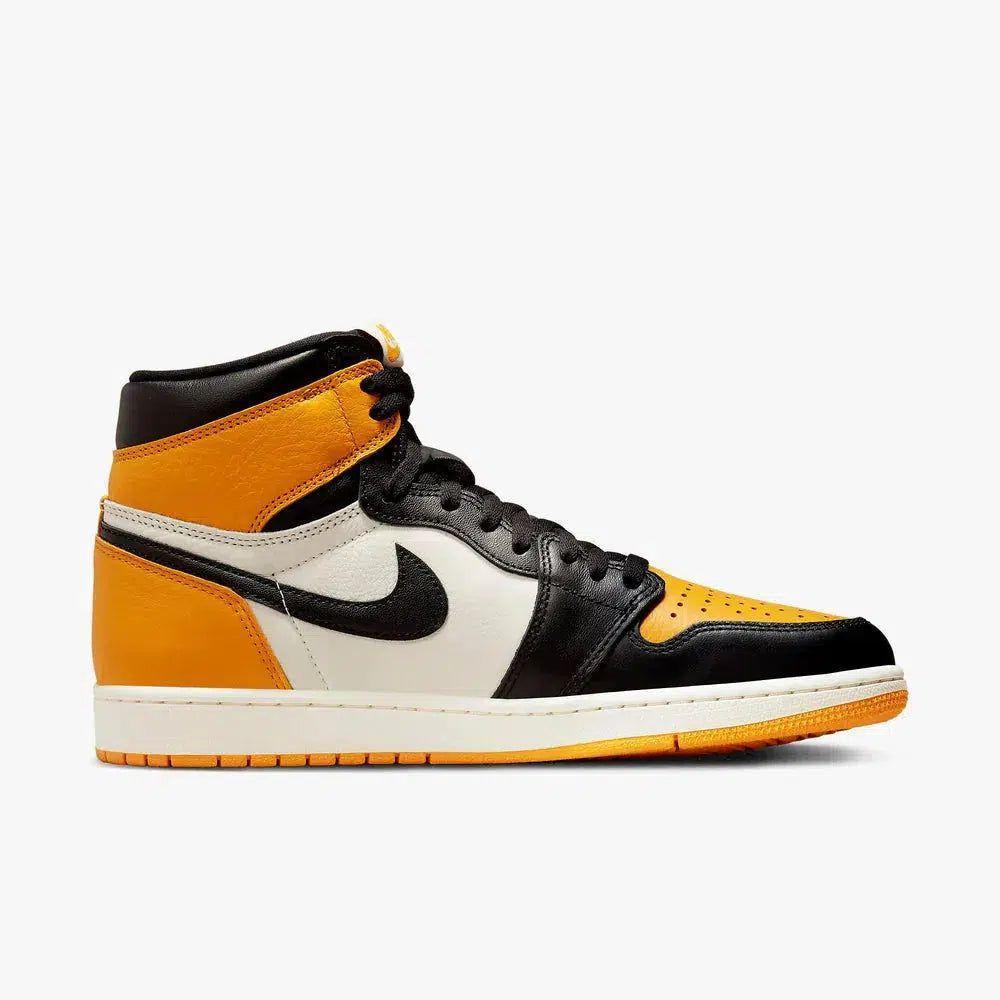 Air Jordan 1 Retro High OG 'Yellow Toe / Taxi' (2022) [555088-711] Athletic Basketball Sports Sneakers in Taxi / Black - Sail for Unisex Adult Mens - AVBL MRKT (4)