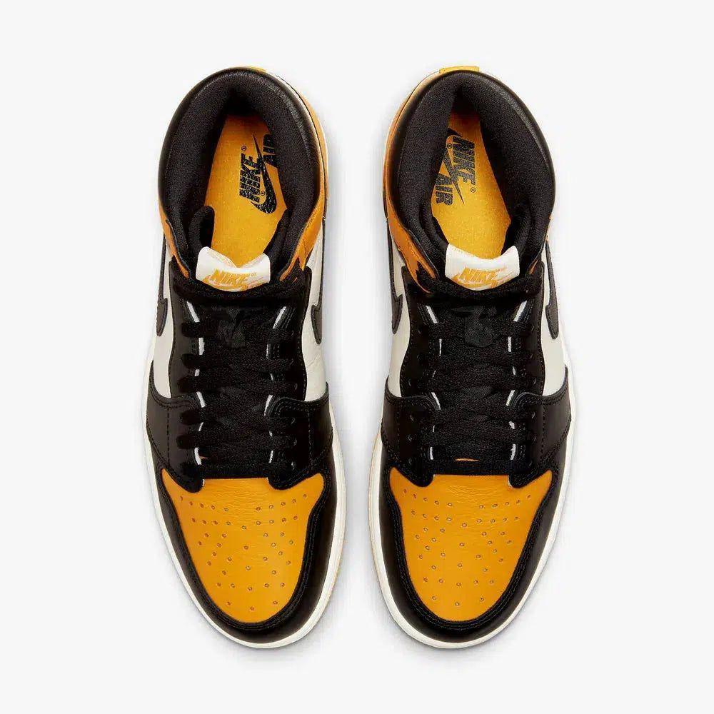 Air Jordan 1 Retro High OG 'Yellow Toe / Taxi' (2022) [555088-711] Athletic Basketball Sports Sneakers in Taxi / Black - Sail for Unisex Adult Mens - AVBL MRKT (5)