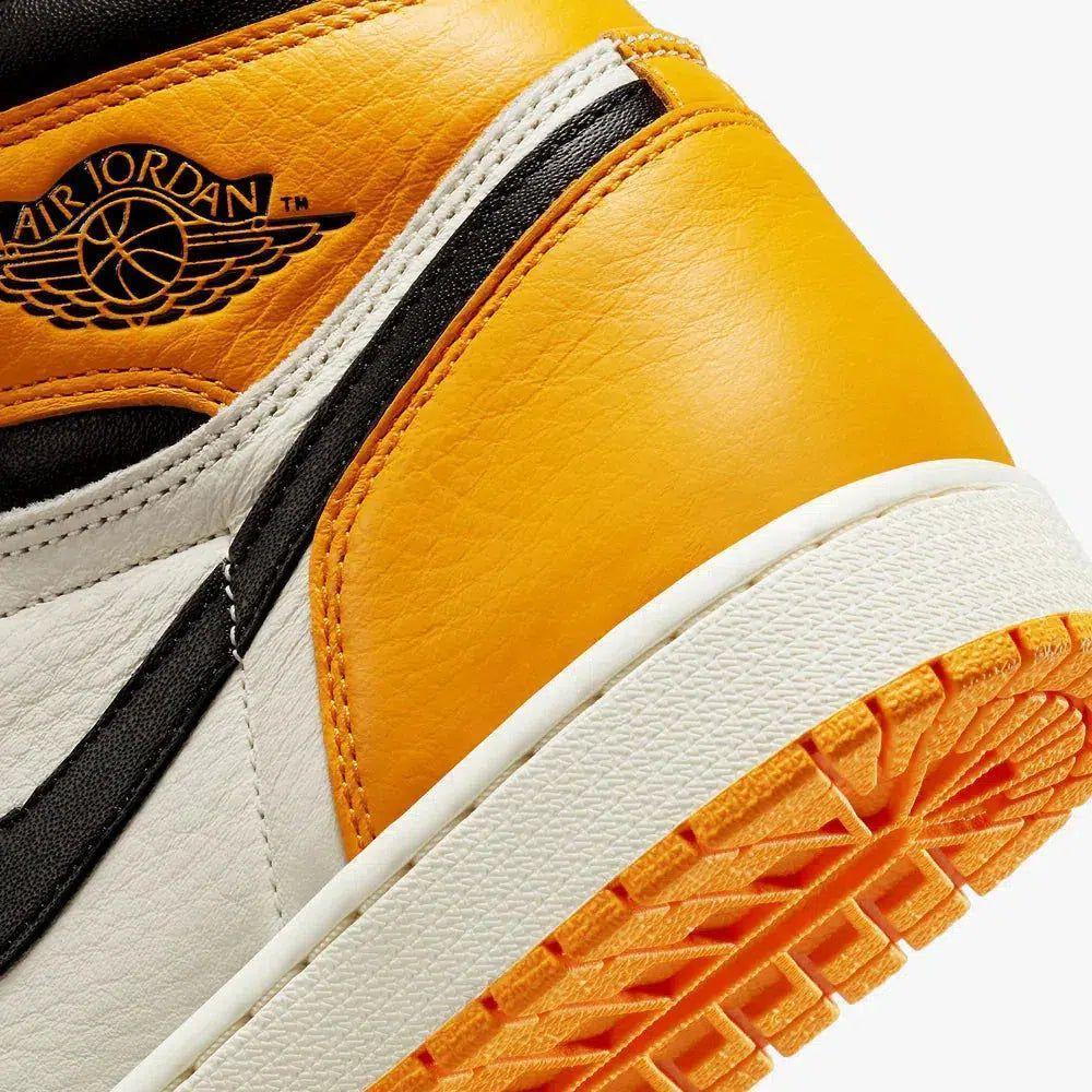 Air Jordan 1 Retro High OG 'Yellow Toe / Taxi' (2022) [555088-711] Athletic Basketball Sports Sneakers in Taxi / Black - Sail for Unisex Adult Mens - AVBL MRKT (8)