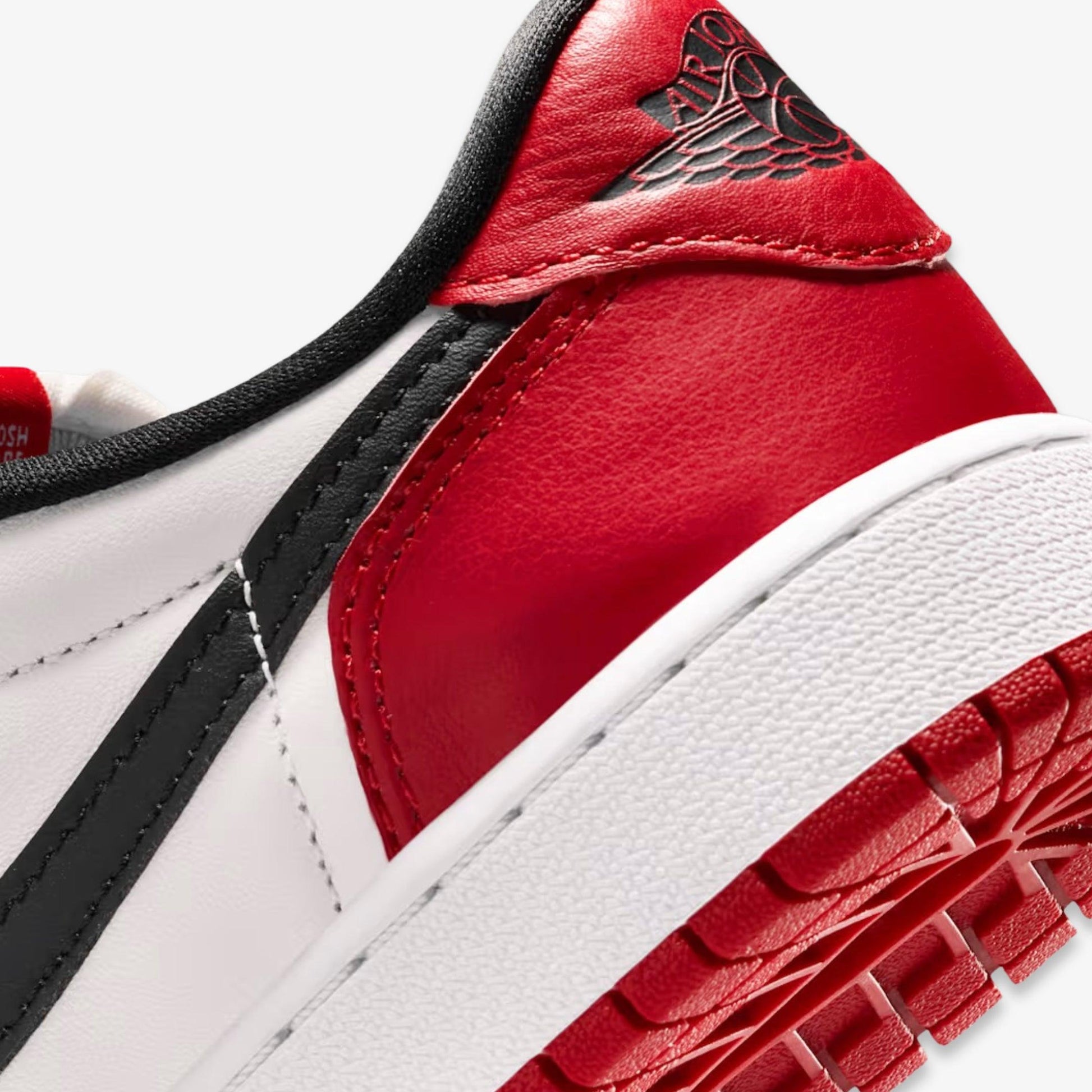 Air Jordan 1 Retro Low OG 'Chicago' (2025) (GS) [HQ6999-600] Athletic Basketball Sports Sneakers in Varsity Red / Black - Summit White for Unisex Youth Kids Junior Boys Girls - AVBL MRKT (8)