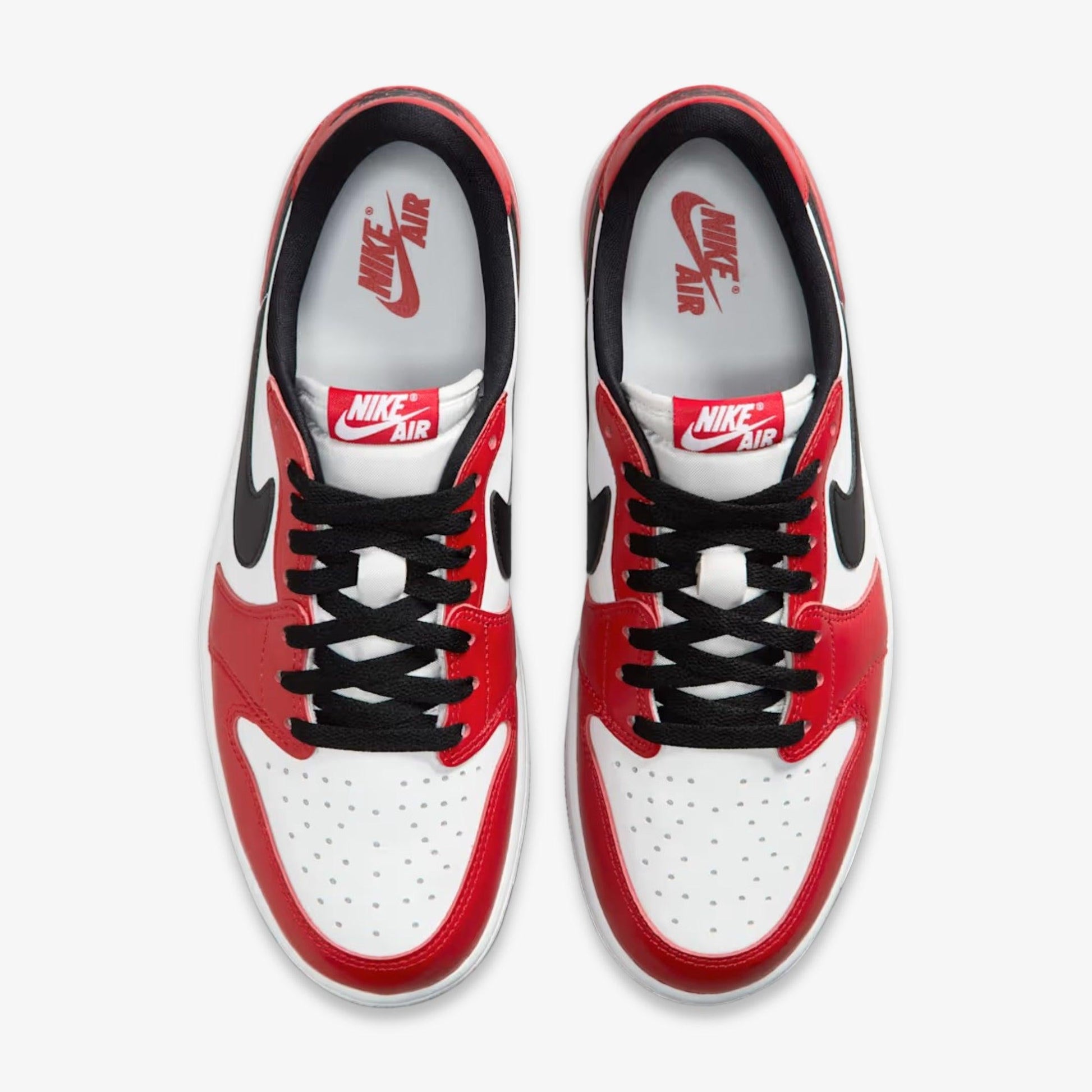 Air Jordan 1 Retro Low OG 'Chicago' (2025) [HQ6998-600] Athletic Basketball Sports Sneakers in Varsity Red / Black - Summit White for Unisex Adult Mens - AVBL MRKT (5)