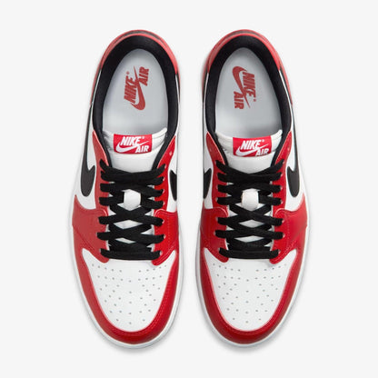 Air Jordan 1 Retro Low OG 'Chicago' (2025) [HQ6998-600] Athletic Basketball Sports Sneakers in Varsity Red / Black - Summit White for Unisex Adult Mens - AVBL MRKT (5)