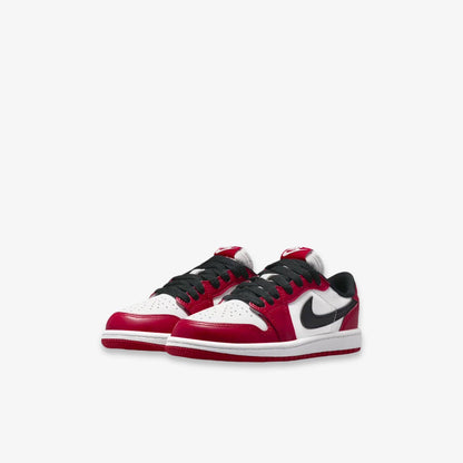 Air Jordan 1 Retro Low OG 'Chicago' (2025) (PS) [HQ6996-600] Athletic Basketball Sports Sneakers in Varsity Red / Black - Summit White for Unisex Little Kids Pre-School Boys Girls - AVBL MRKT (1)