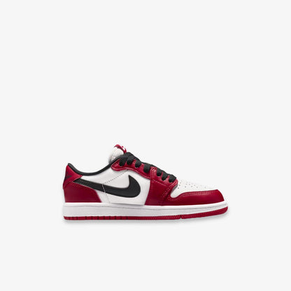 Air Jordan 1 Retro Low OG 'Chicago' (2025) (PS) [HQ6996-600] Athletic Basketball Sports Sneakers in Varsity Red / Black - Summit White for Unisex Little Kids Pre-School Boys Girls - AVBL MRKT (4)
