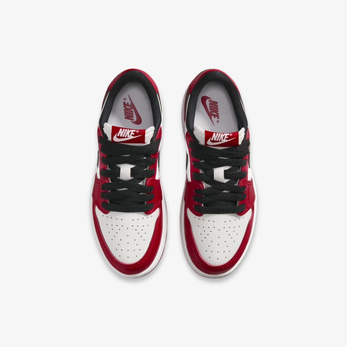 Air Jordan 1 Retro Low OG 'Chicago' (2025) (PS) [HQ6996-600] Athletic Basketball Sports Sneakers in Varsity Red / Black - Summit White for Unisex Little Kids Pre-School Boys Girls - AVBL MRKT (5)