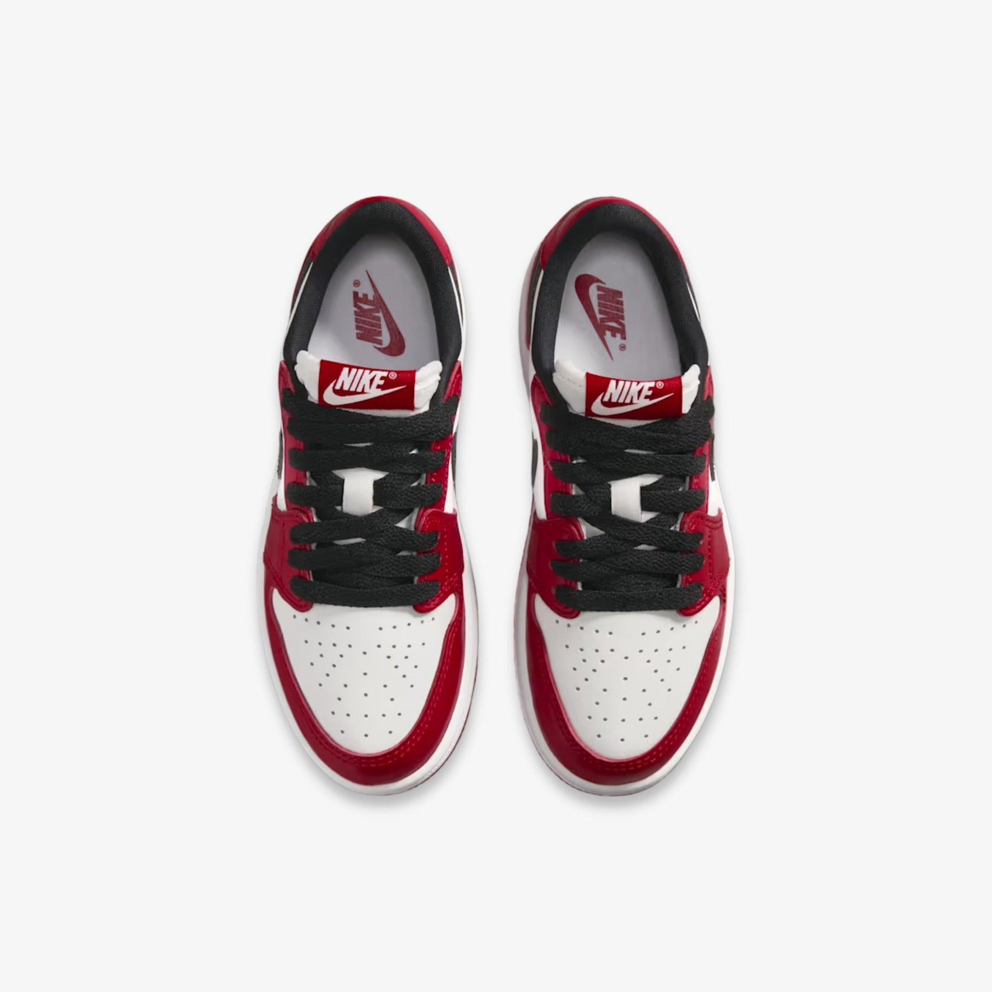 Air Jordan 1 Retro Low OG 'Chicago' (2025) (PS) [HQ6996-600] Athletic Basketball Sports Sneakers in Varsity Red / Black - Summit White for Unisex Little Kids Pre-School Boys Girls - AVBL MRKT (5)