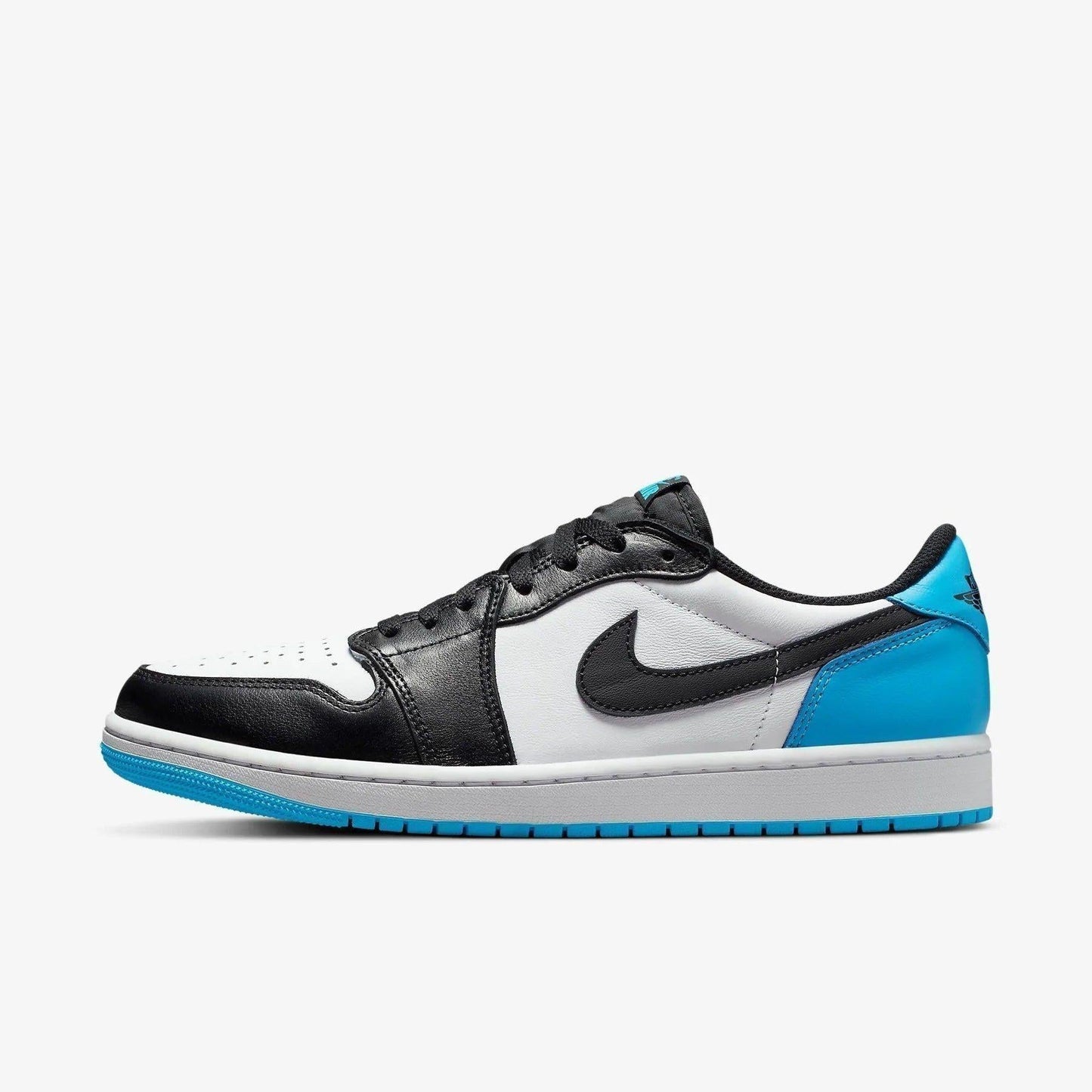 Air Jordan 1 Retro Low OG 'UNC / Dark Powder Blue' (2022) [CZ0790-104] Athletic Basketball Sports Sneakers in White / Dark Powder Blue - Black for Unisex Adult Mens - AVBL MRKT (2)