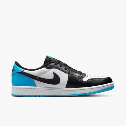 Air Jordan 1 Retro Low OG 'UNC / Dark Powder Blue' (2022) [CZ0790-104] Athletic Basketball Sports Sneakers in White / Dark Powder Blue - Black for Unisex Adult Mens - AVBL MRKT (4)