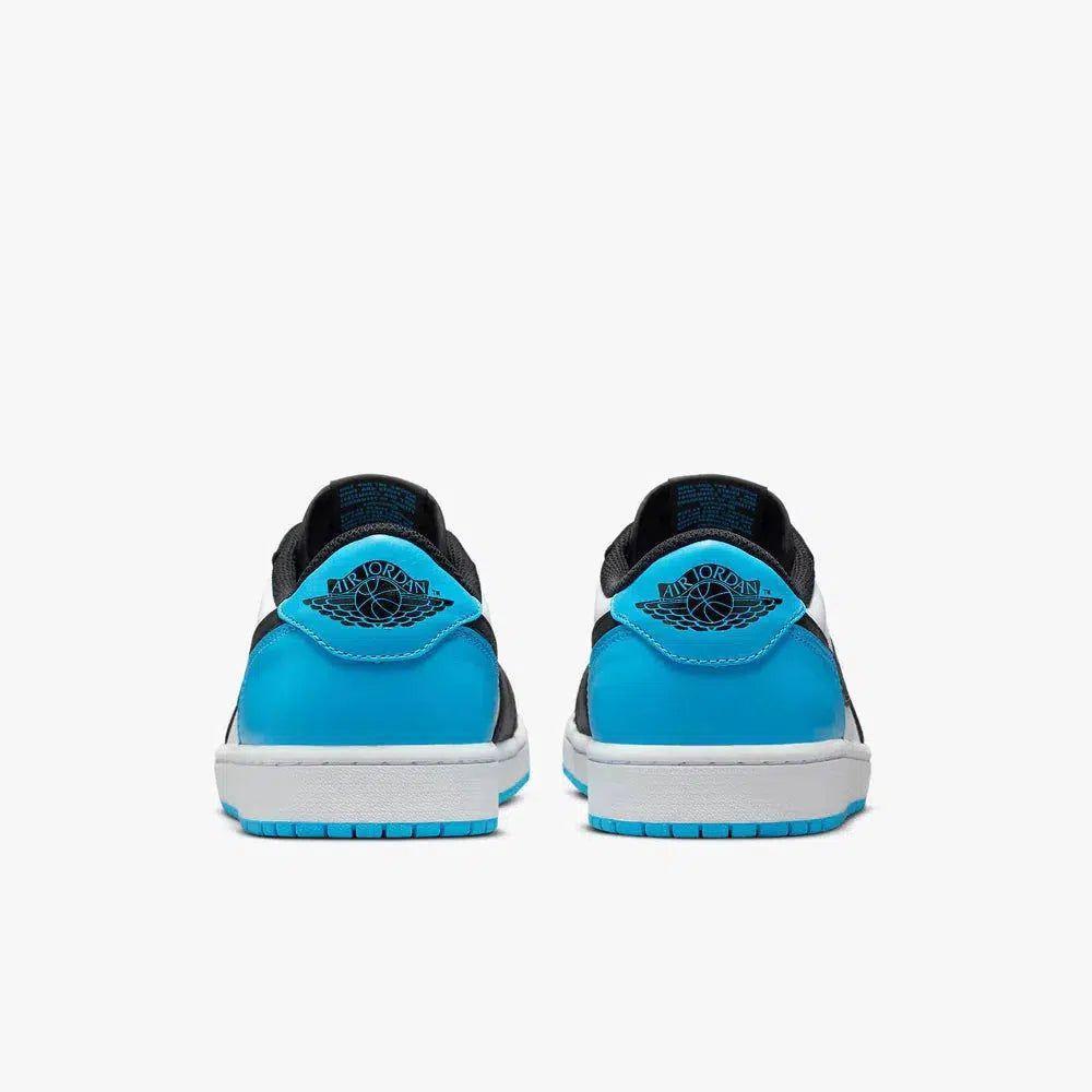 Air Jordan 1 Retro Low OG 'UNC / Dark Powder Blue' (2022) [CZ0790-104] Athletic Basketball Sports Sneakers in White / Dark Powder Blue - Black for Unisex Adult Mens - AVBL MRKT (6)