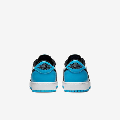 Air Jordan 1 Retro Low OG 'UNC / Dark Powder Blue' (2022) (GS) [CZ0858-104] Athletic Basketball Sports Sneakers in White / Dark Powder Blue - Black for Unisex Youth Kids Junior Boys Girls - AVBL MRKT (6)