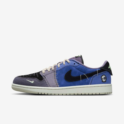 Air Jordan 1 Retro Low OG x Zion Williamson 'Voodoo Alternate' (2025) [IH2309-500] Athletic Basketball Sports Sneakers in Regency Purple / Vapor Green - Black for Unisex Adult Mens - AVBL MRKT (2)