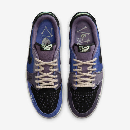 Air Jordan 1 Retro Low OG x Zion Williamson 'Voodoo Alternate' (2025) [IH2309-500] Athletic Basketball Sports Sneakers in Regency Purple / Vapor Green - Black for Unisex Adult Mens - AVBL MRKT (5)