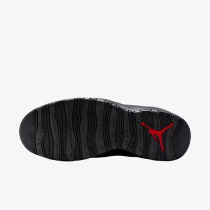 Air Jordan 10 Retro 'Shadow' (2025) [HJ6779-001] Athletic Basketball Sports Sneakers in Charred Grey / True Red - Black for Unisex Adult Mens - AVBL MRKT (9)