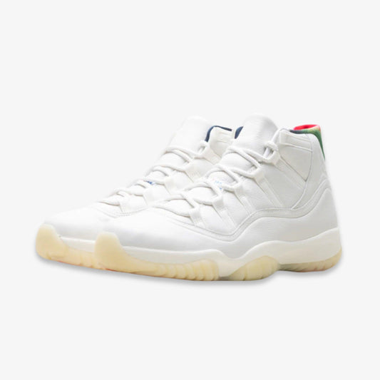 Air Jordan 11 Retro 'City Pack 285 / ATL Atlanta Georgia' (2025) [IO8959-133] Athletic Basketball Sports Sneakers in Sail / Newsprint - Sport Royal for Unisex Adult Mens - AVBL MRKT (1)