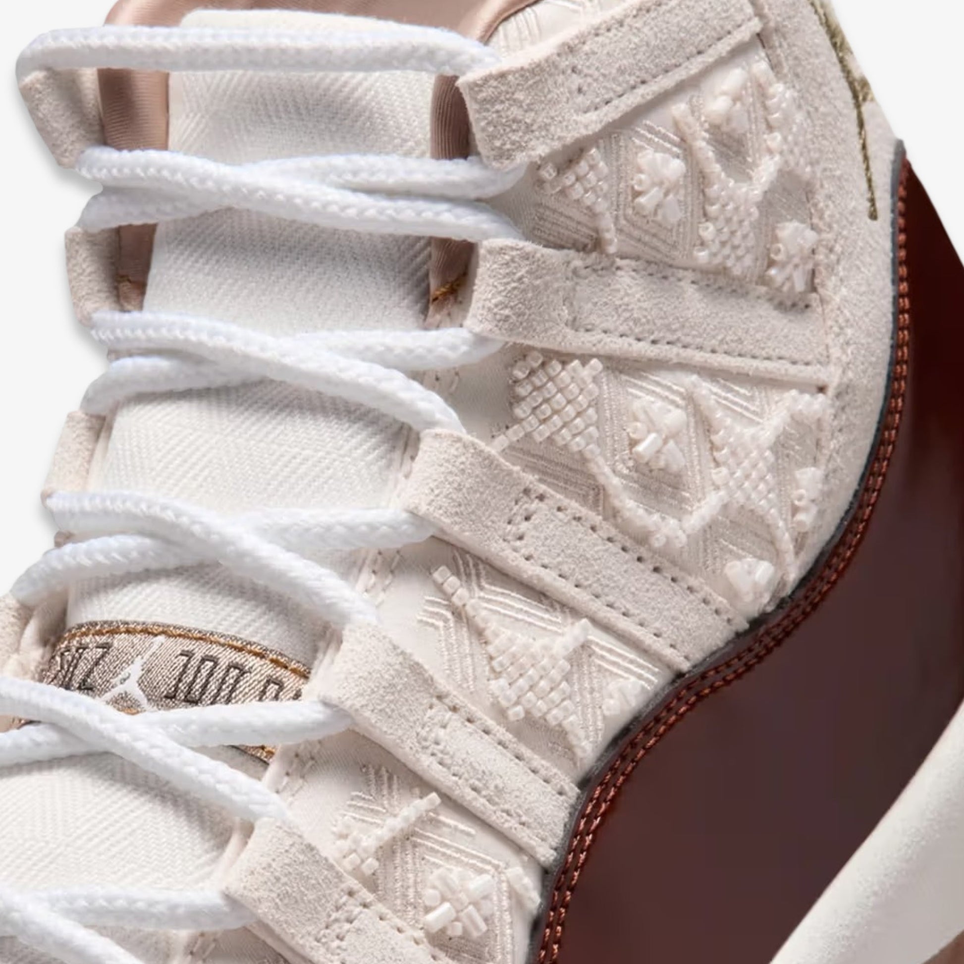 Air Jordan 11 Retro 'City Pack China / Gym Red' (2025) [IM8352-670] Athletic Basketball Sports Sneakers in Gym Red / Soft Pearl - Gum Medium Brown - Metallic Gold for Unisex Adult Mens - AVBL MRKT (8)