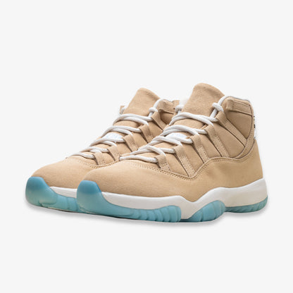 Air Jordan 11 Retro 'City Pack H-Town Houston / Canvas' (2025) [IO8960-707] Athletic Basketball Sports Sneakers in Canvas / Metallic Silver - Football Blue for Unisex Adult Mens - AVBL MRKT (1)