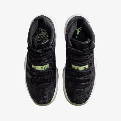 Air Jordan 11 Retro 'Inner Beast / Halloween' (2025) (GS) [IB1378-001] Athletic Basketball Sports Sneakers in Black / Barely Volt - Dark Raisin - White for Unisex Youth Kids Junior Boys Girls - AVBL MRKT (5)