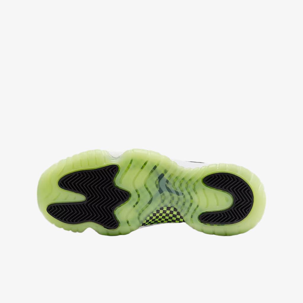 Air Jordan 11 Retro 'Inner Beast / Halloween' (2025) (GS) [IB1378-001] Athletic Basketball Sports Sneakers in Black / Barely Volt - Dark Raisin - White for Unisex Youth Kids Junior Boys Girls - AVBL MRKT (9)