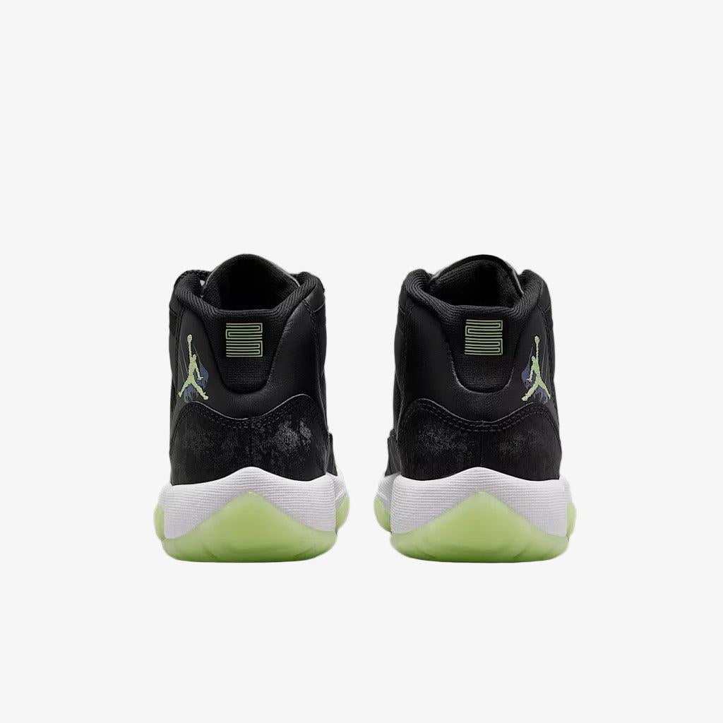 Air Jordan 11 Retro 'Inner Beast / Halloween' (2025) (GS) [IB1378-001] Athletic Basketball Sports Sneakers in Black / Barely Volt - Dark Raisin - White for Unisex Youth Kids Junior Boys Girls - AVBL MRKT (6)