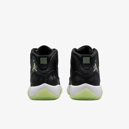Air Jordan 11 Retro 'Inner Beast / Halloween' (2025) (GS) [IB1378-001] Athletic Basketball Sports Sneakers in Black / Barely Volt - Dark Raisin - White for Unisex Youth Kids Junior Boys Girls - AVBL MRKT (6)