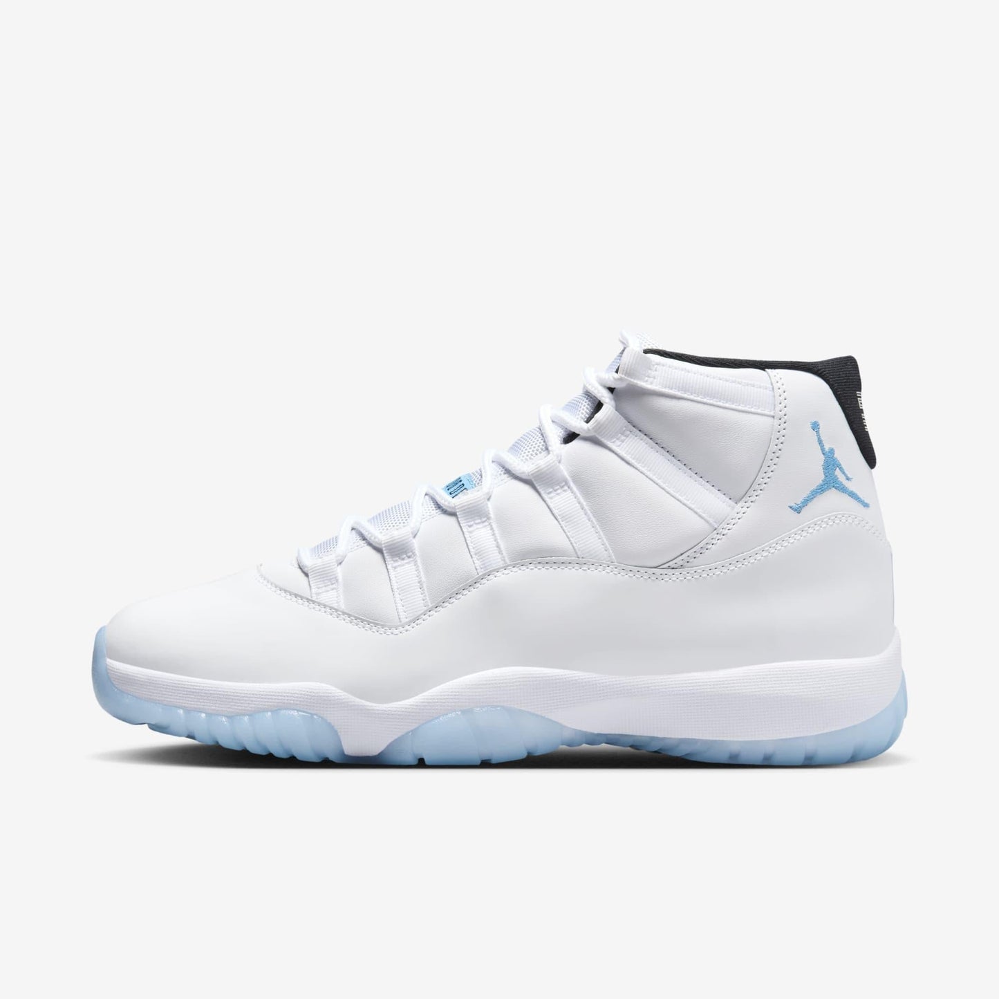 Air Jordan 11 Retro 'Legend Blue / Columbia' (2024) [CT8012-104] Athletic Basketball Sports Sneakers in White / Legend Blue - Black for Unisex Adult Mens - AVBL MRKT (2)