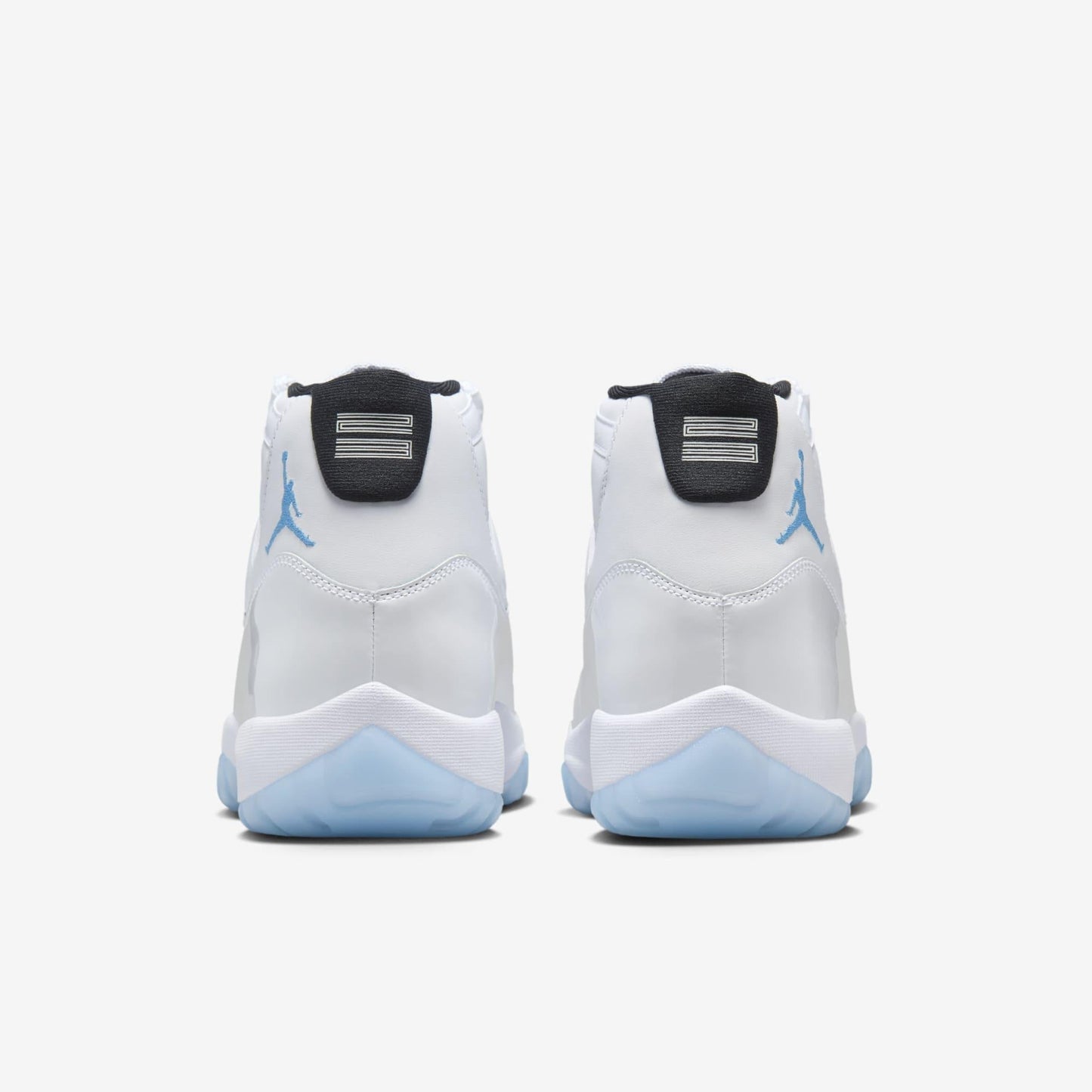 Air Jordan 11 Retro 'Legend Blue / Columbia' (2024) [CT8012-104] Athletic Basketball Sports Sneakers in White / Legend Blue - Black for Unisex Adult Mens - AVBL MRKT (6)