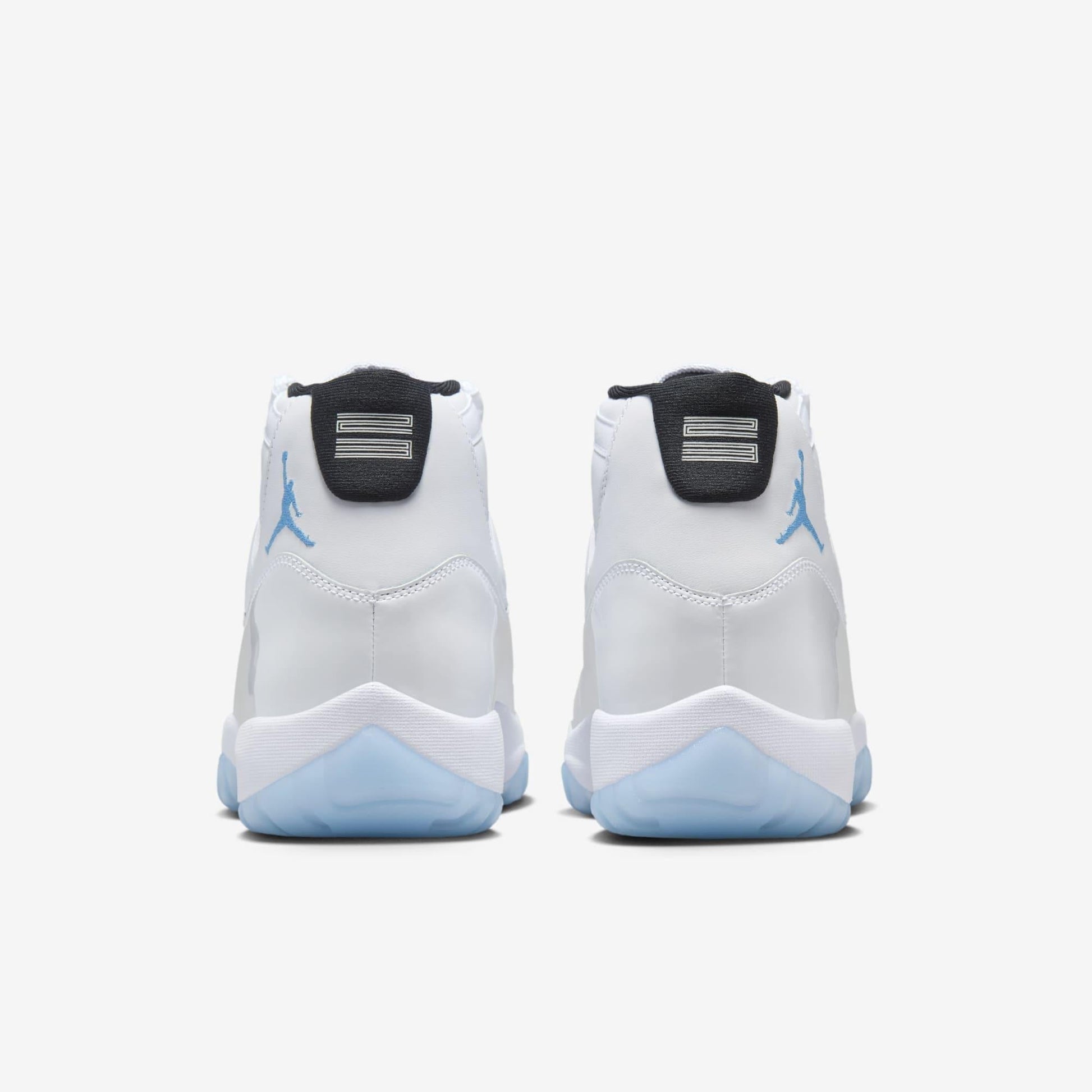 Air Jordan 11 Retro 'Legend Blue / Columbia' (2024) [CT8012-104] Athletic Basketball Sports Sneakers in White / Legend Blue - Black for Unisex Adult Mens - AVBL MRKT (6)
