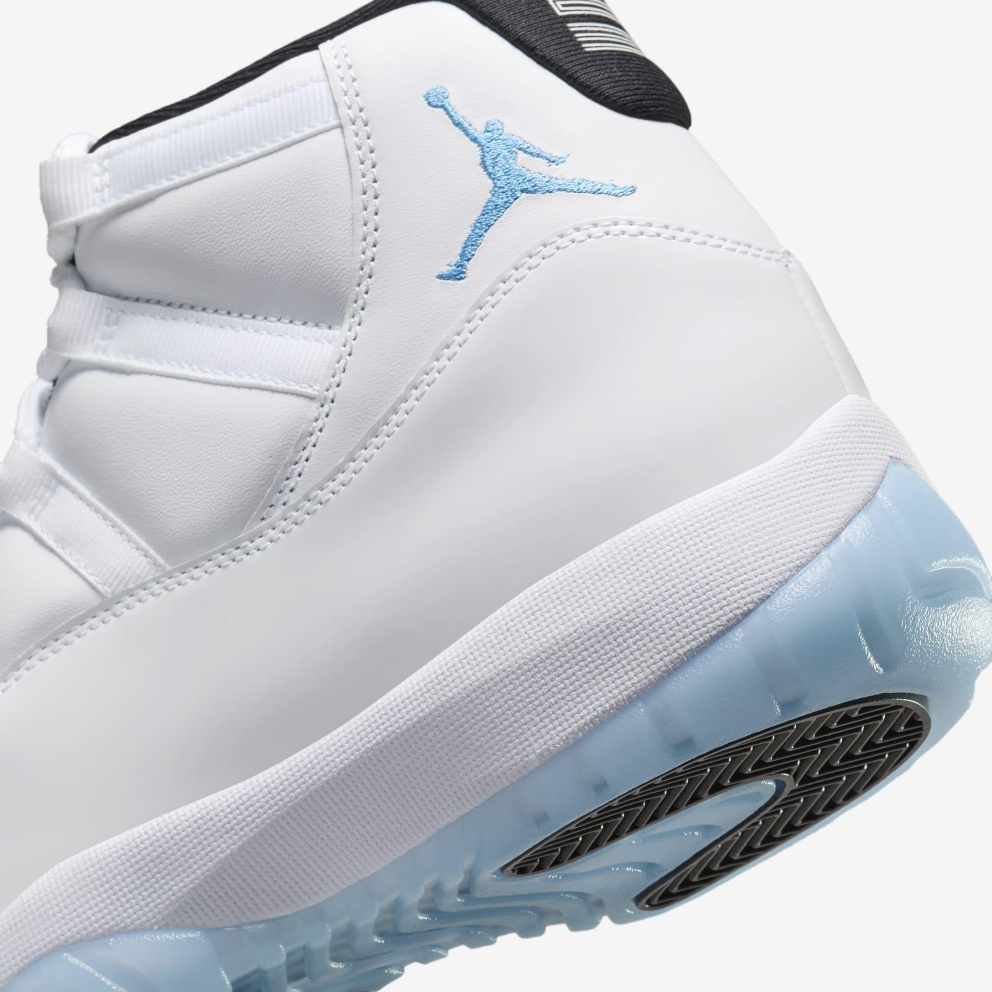 Air Jordan 11 Retro 'Legend Blue / Columbia' (2024) [CT8012-104] Athletic Basketball Sports Sneakers in White / Legend Blue - Black for Unisex Adult Mens - AVBL MRKT (8)