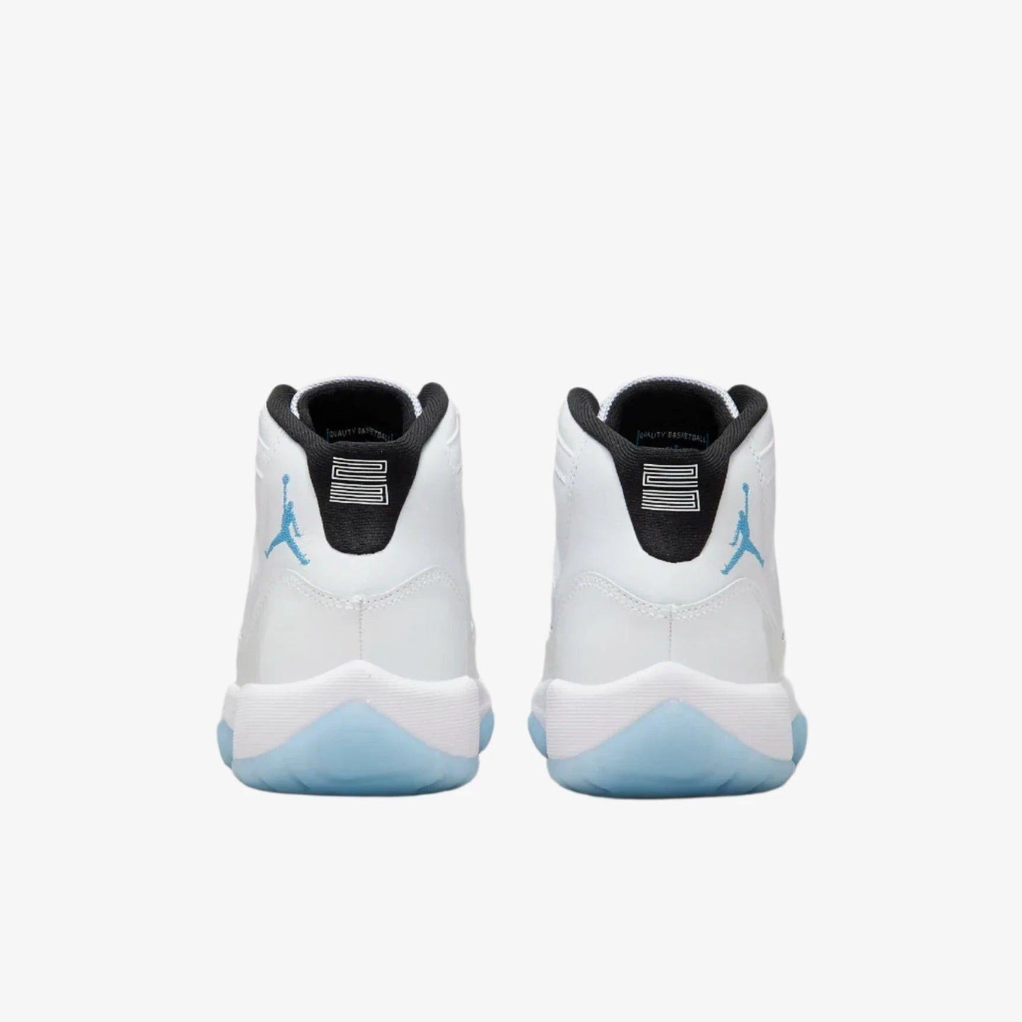 Air Jordan 11 Retro 'Legend Blue / Columbia' (2024) (GS) [378038-104] Athletic Basketball Sports Sneakers in White / Legend Blue - Black for Unisex Youth Kids Junior Boys Girls - AVBL MRKT (6)