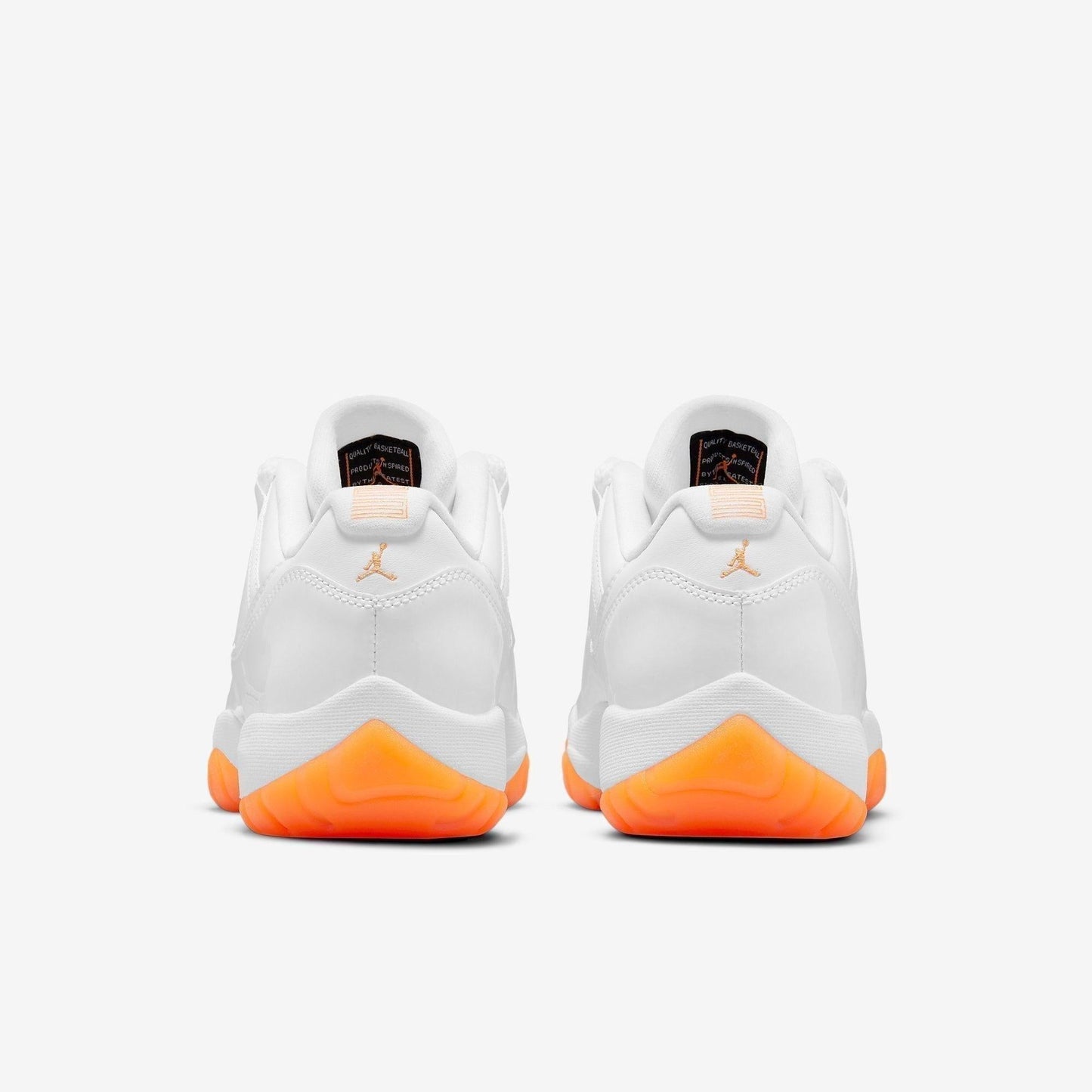 Air Jordan 11 Retro Low 'Bright Citrus' (2021) (Womens) [AH7860-139] Athletic Basketball Sports Sneakers in White / Bright Citrus for Unisex Adult Female Ladies Girls WMNS - AVBL MRKT (6)