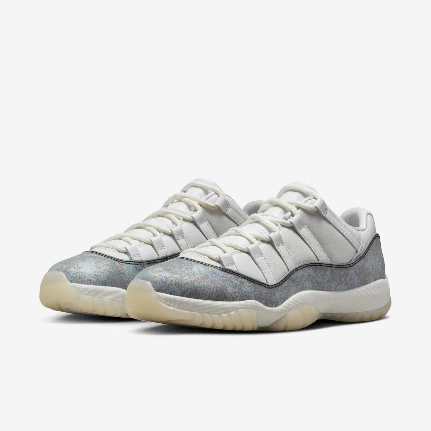 Air Jordan 11 Retro Low CNY 'Year of the Snake' (2025) [HQ7000-001] Athletic Basketball Sports Sneakers in Summit White / Football Grey - Black for Unisex Adult Mens - AVBL MRKT (1)