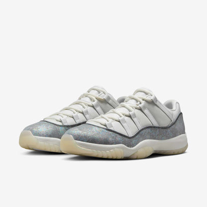 Air Jordan 11 Retro Low CNY 'Year of the Snake' (2025) [HQ7000-001] Athletic Basketball Sports Sneakers in Summit White / Football Grey - Black for Unisex Adult Mens - AVBL MRKT (1)
