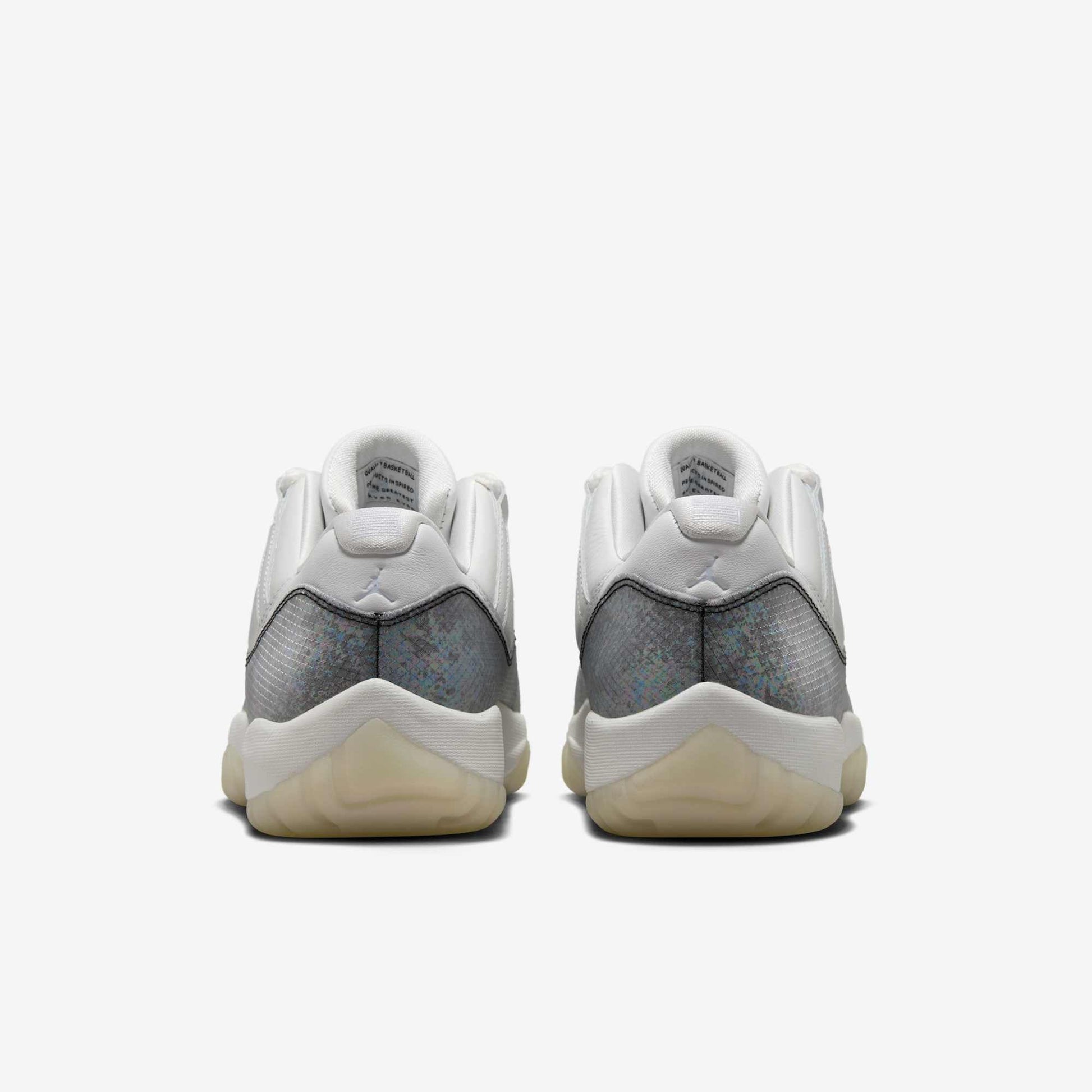 Air Jordan 11 Retro Low CNY 'Year of the Snake' (2025) [HQ7000-001] Athletic Basketball Sports Sneakers in Summit White / Football Grey - Black for Unisex Adult Mens - AVBL MRKT (6)