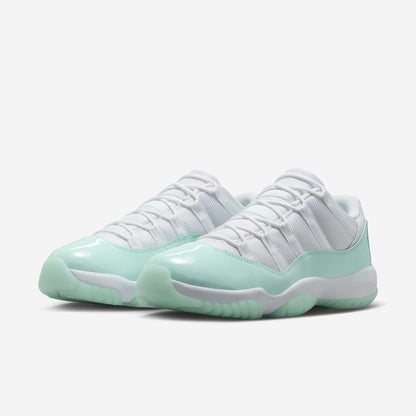 Air Jordan 11 Retro Low 'Igloo' (2025) (Womens) [AH7860-103] Athletic Basketball Sports Sneakers in White / Igloo for Unisex Adult Female Ladies Girls WMNS - AVBL MRKT (1)