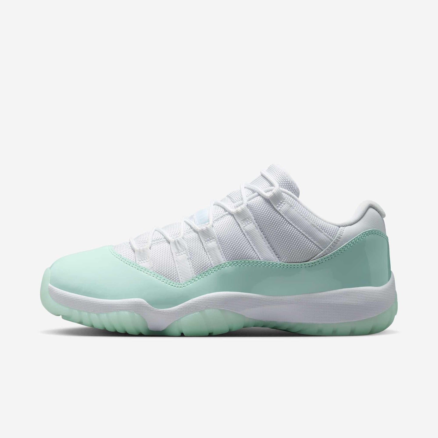 Air Jordan 11 Retro Low 'Igloo' (2025) (Womens) [AH7860-103] Athletic Basketball Sports Sneakers in White / Igloo for Unisex Adult Female Ladies Girls WMNS - AVBL MRKT (2)