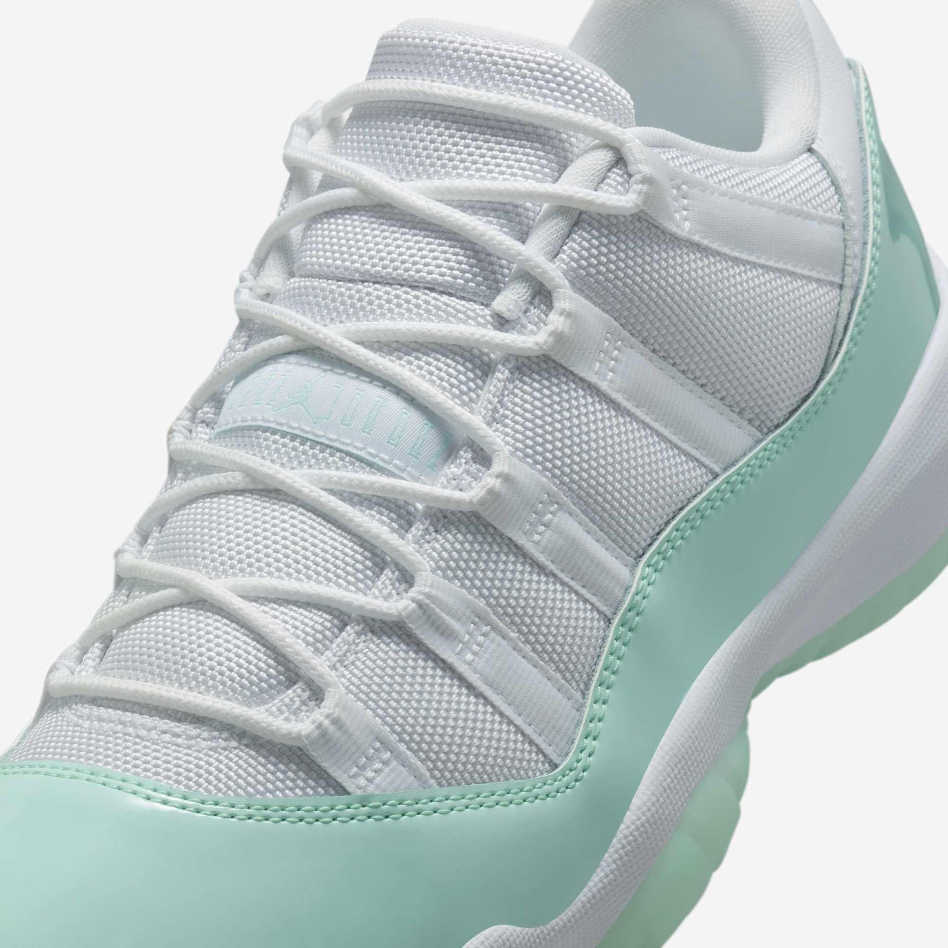 Air Jordan 11 Retro Low 'Igloo' (2025) (Womens) [AH7860-103] Athletic Basketball Sports Sneakers in White / Igloo for Unisex Adult Female Ladies Girls WMNS - AVBL MRKT (7)
