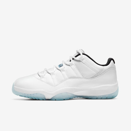 Air Jordan 11 Retro Low 'Legend Blue / Columbia' (2021) [AV2187-117] Athletic Basketball Sports Sneakers in White / Legend Blue - White - Black for Unisex Adult Mens - AVBL MRKT (2)