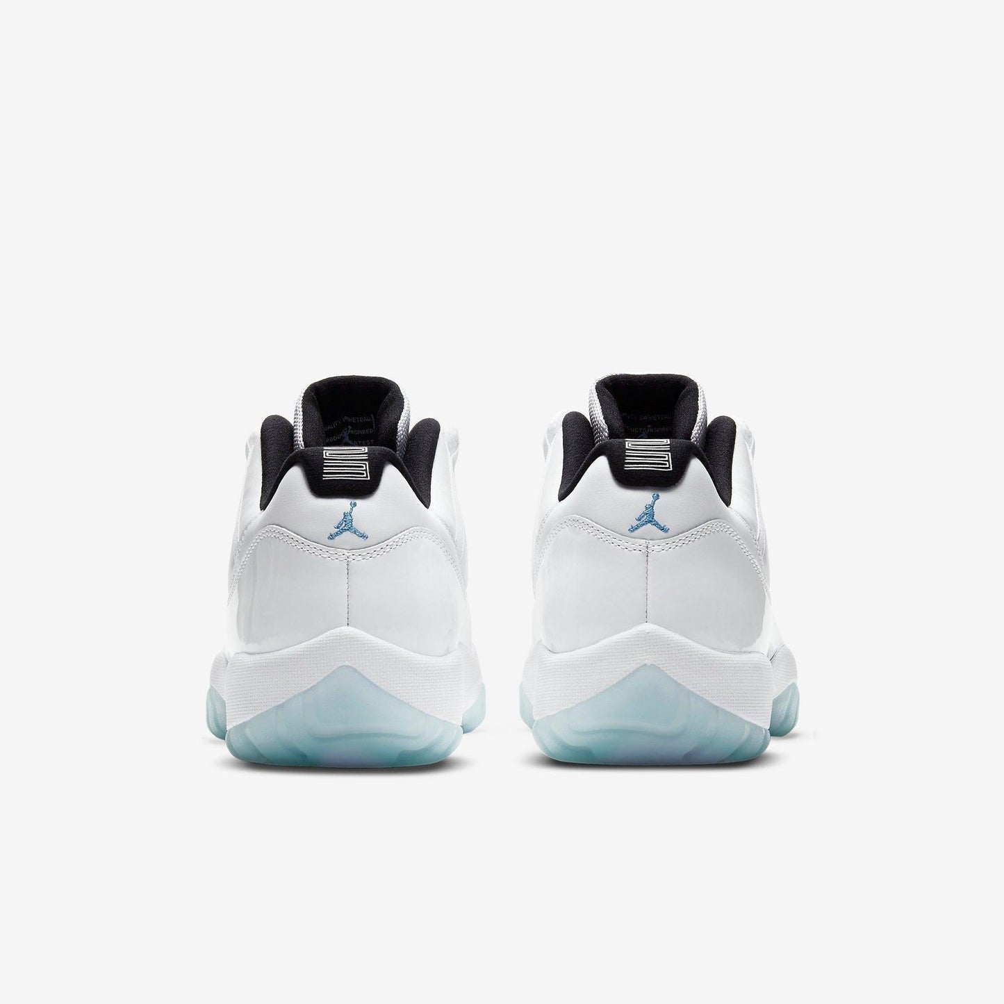 Air Jordan 11 Retro Low 'Legend Blue / Columbia' (2021) [AV2187-117] Athletic Basketball Sports Sneakers in White / Legend Blue - White - Black for Unisex Adult Mens - AVBL MRKT (6)
