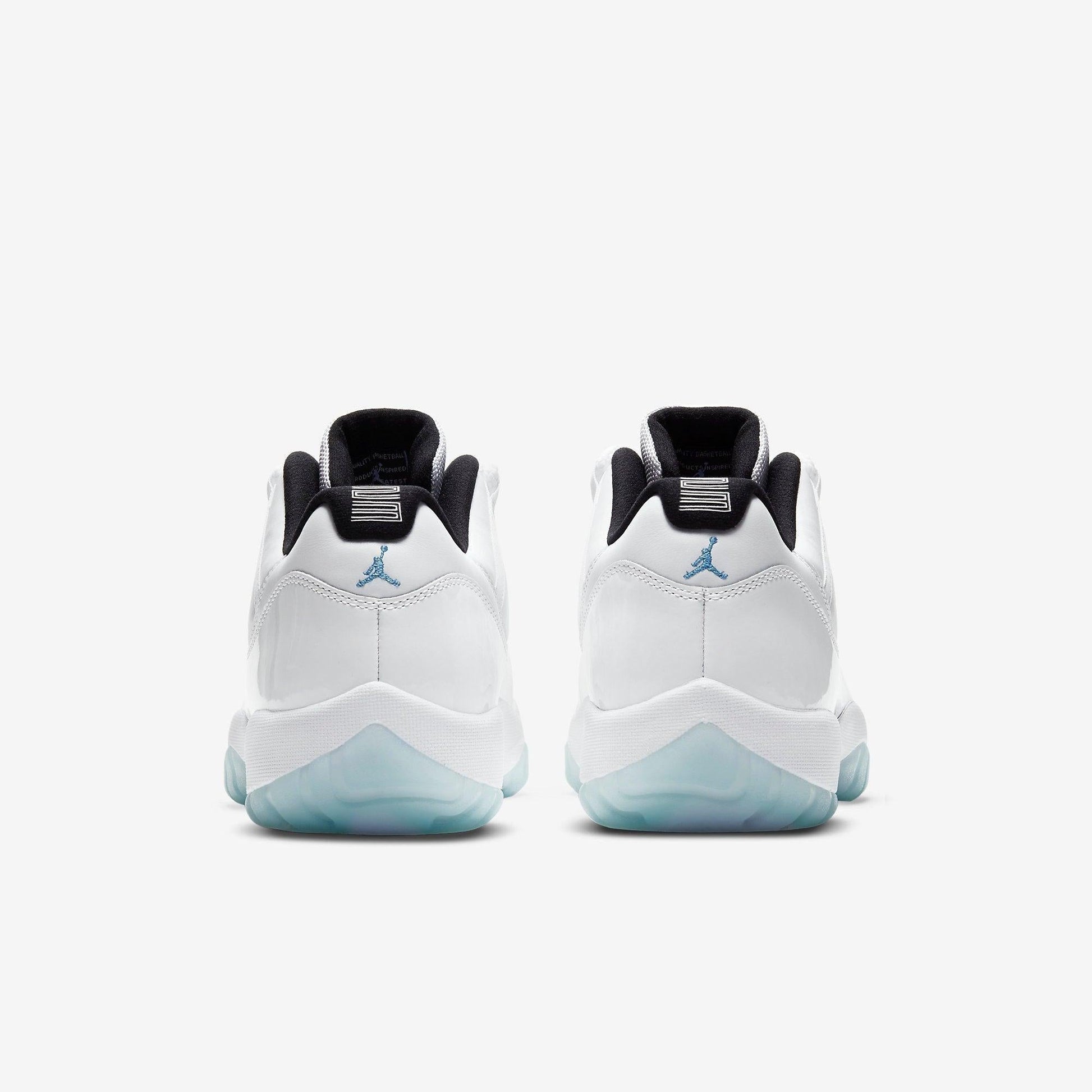 Air Jordan 11 Retro Low 'Legend Blue / Columbia' (2021) [AV2187-117] Athletic Basketball Sports Sneakers in White / Legend Blue - White - Black for Unisex Adult Mens - AVBL MRKT (6)