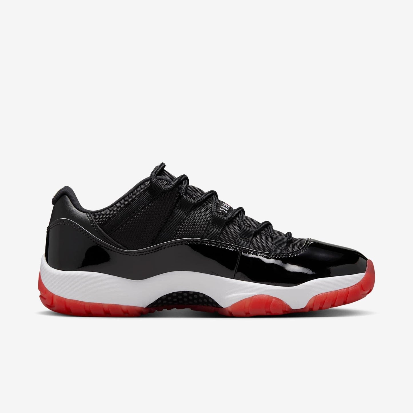 Air Jordan 11 Retro Low 'Playoffs / Bred' (2025) [FV5104-006] Athletic Basketball Sports Sneakers in Black / Varsity Red - White for Unisex Adult Mens - AVBL MRKT (4)