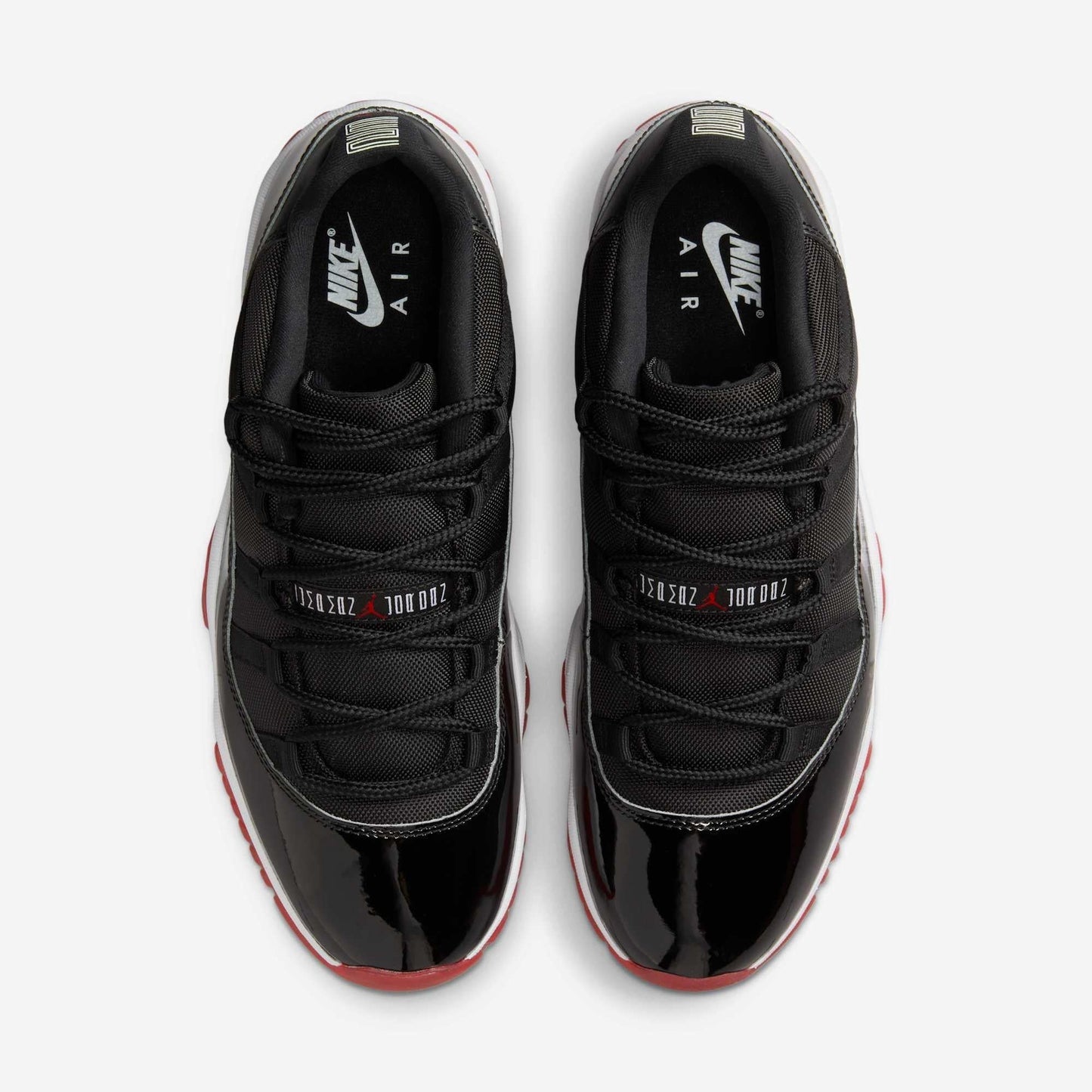 Air Jordan 11 Retro Low 'Playoffs / Bred' (2025) [FV5104-006] Athletic Basketball Sports Sneakers in Black / Varsity Red - White for Unisex Adult Mens - AVBL MRKT (5)