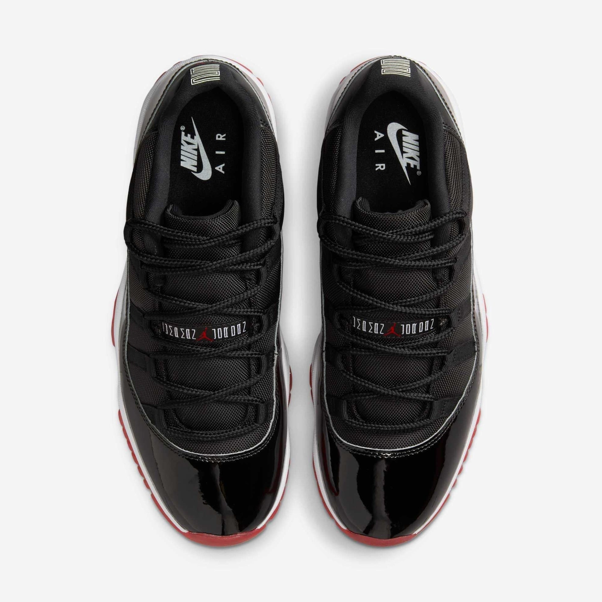 Air Jordan 11 Retro Low 'Playoffs / Bred' (2025) [FV5104-006] Athletic Basketball Sports Sneakers in Black / Varsity Red - White for Unisex Adult Mens - AVBL MRKT (5)