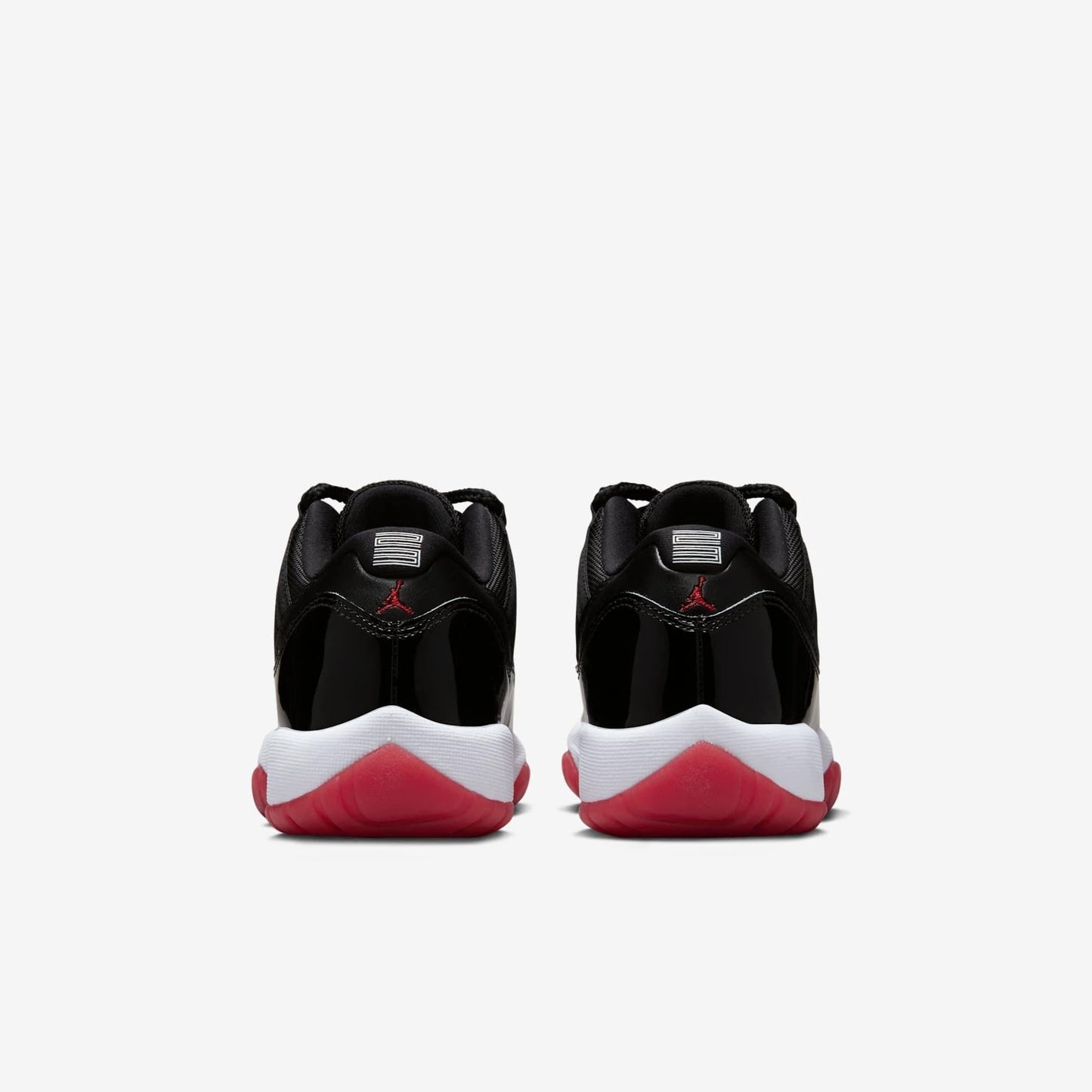 Air Jordan 11 Retro Low 'Playoffs / Bred' (2025) (GS) [FV5121-006] Athletic Basketball Sports Sneakers in Black / Varsity Red - White for Unisex Youth Kids Junior Boys Girls - AVBL MRKT (6)