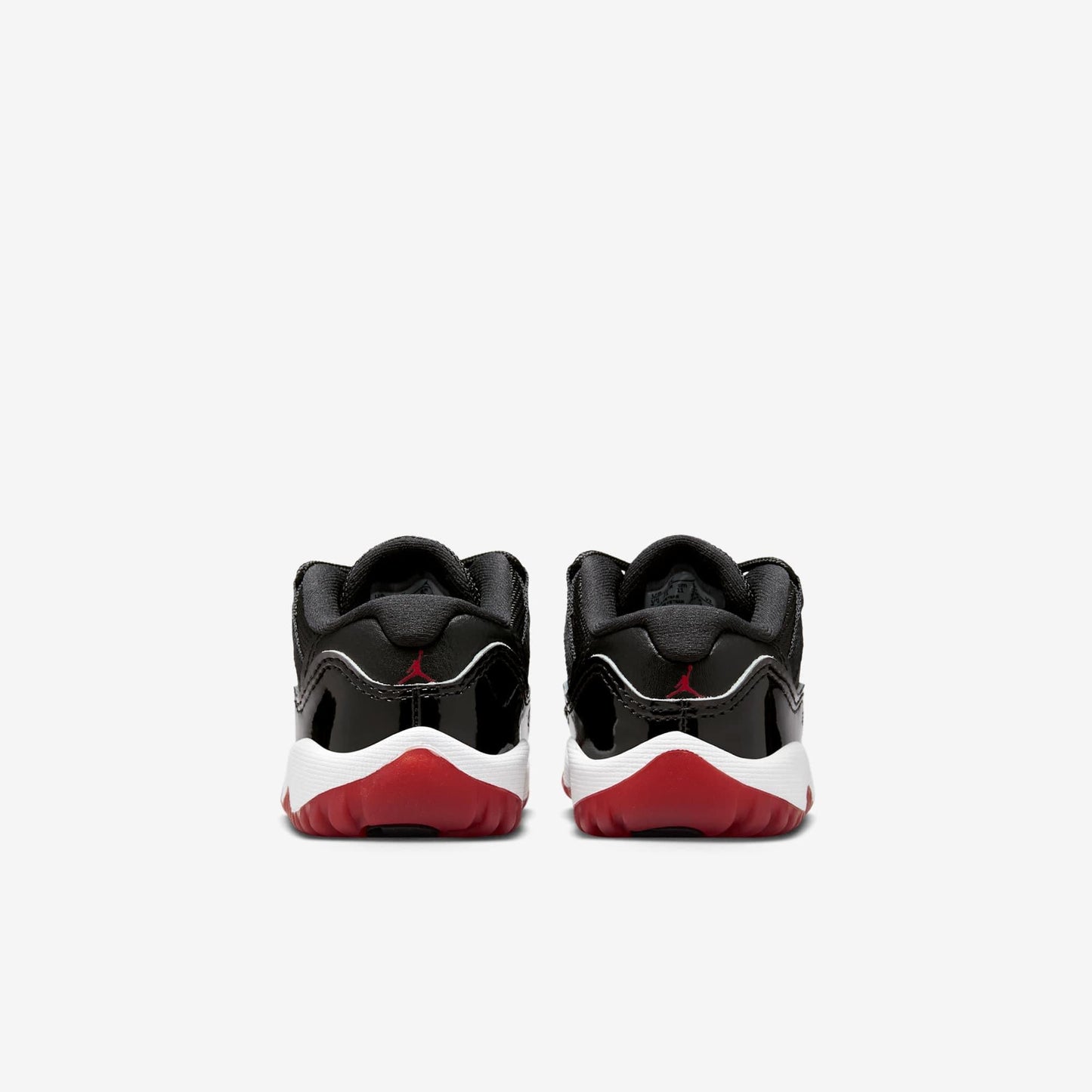 Air Jordan 11 Retro Low 'Playoffs / Bred' (2025) (TD) [FV5120-006] Athletic Basketball Sports Sneakers in Black / Varsity Red - White for Unisex Baby Infant Toddler - AVBL MRKT (6)