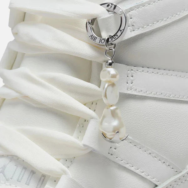 Air Jordan 11 Retro 'Pearl / Grand Finale' (2025) (Womens) [AR0715-110] Athletic Basketball Sports Sneakers in Sail / Pearl Grey - White - Metallic Silver for Unisex Adult Female Ladies Girls WMNS - AVBL MRKT (7)