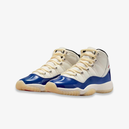 Air Jordan 11 Retro 'Rare Air' (2025) (GS) [IH2364-400] Athletic Basketball Sports Sneakers in Deep Royal Blue / Fire Red - Sail for Unisex Youth Kids Junior Boys Girls - AVBL MRKT (1)