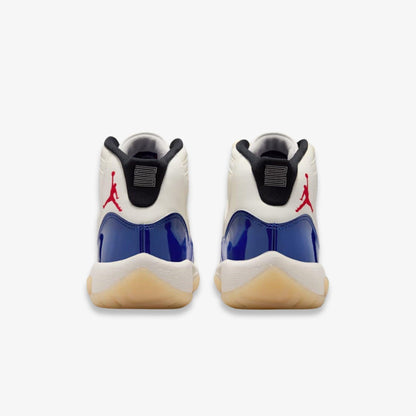 Air Jordan 11 Retro 'Rare Air' (2025) (GS) [IH2364-400] Athletic Basketball Sports Sneakers in Deep Royal Blue / Fire Red - Sail for Unisex Youth Kids Junior Boys Girls - AVBL MRKT (6)